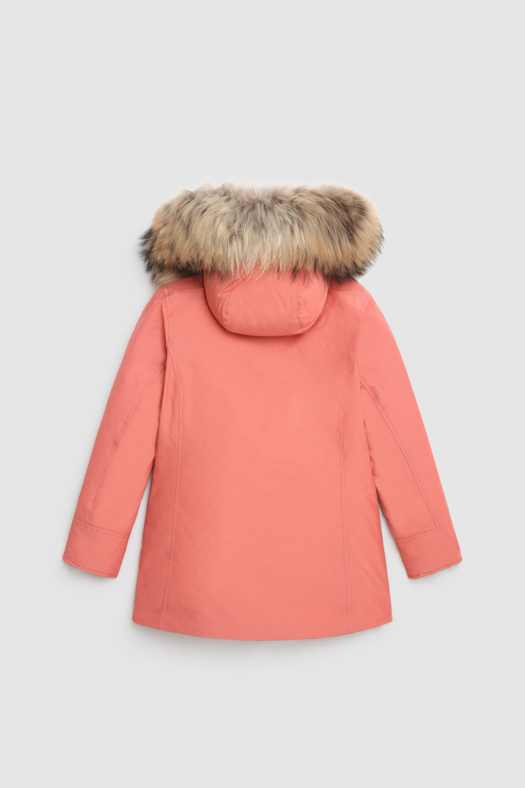 Arctic Parka mit abnehmbarem Waschbärfell für Mädchen