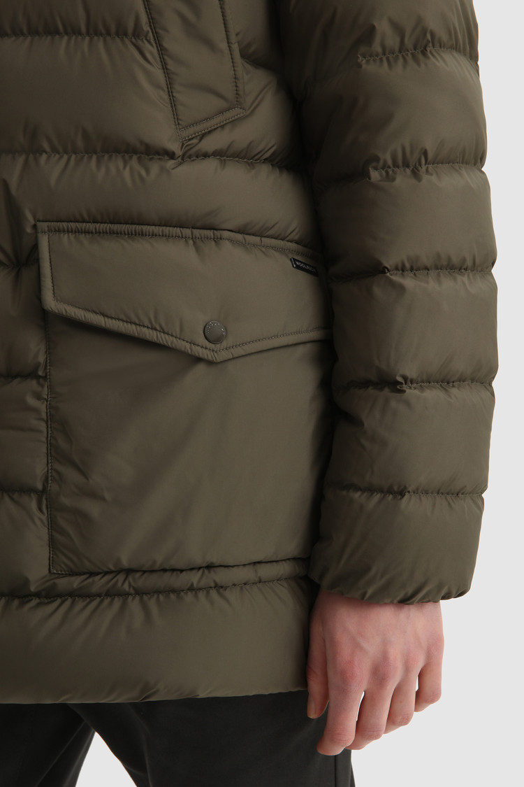 Sierra Parka quilted with removable hood