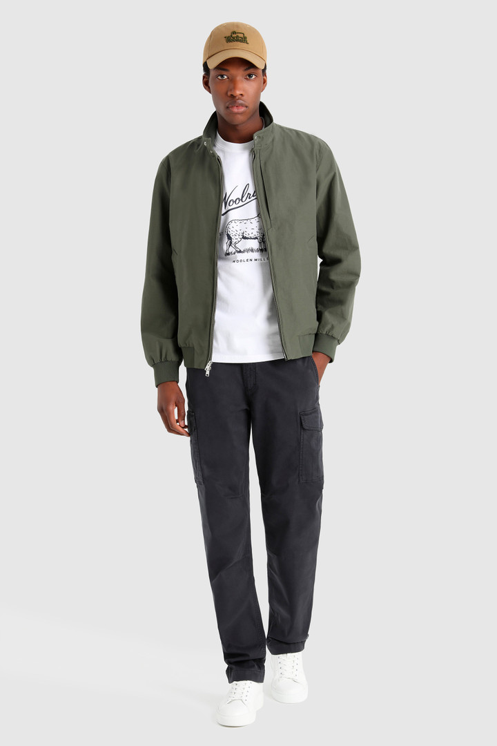 Bomber Cruiser en tissu Eco Ramar vert photo 2 | Woolrich