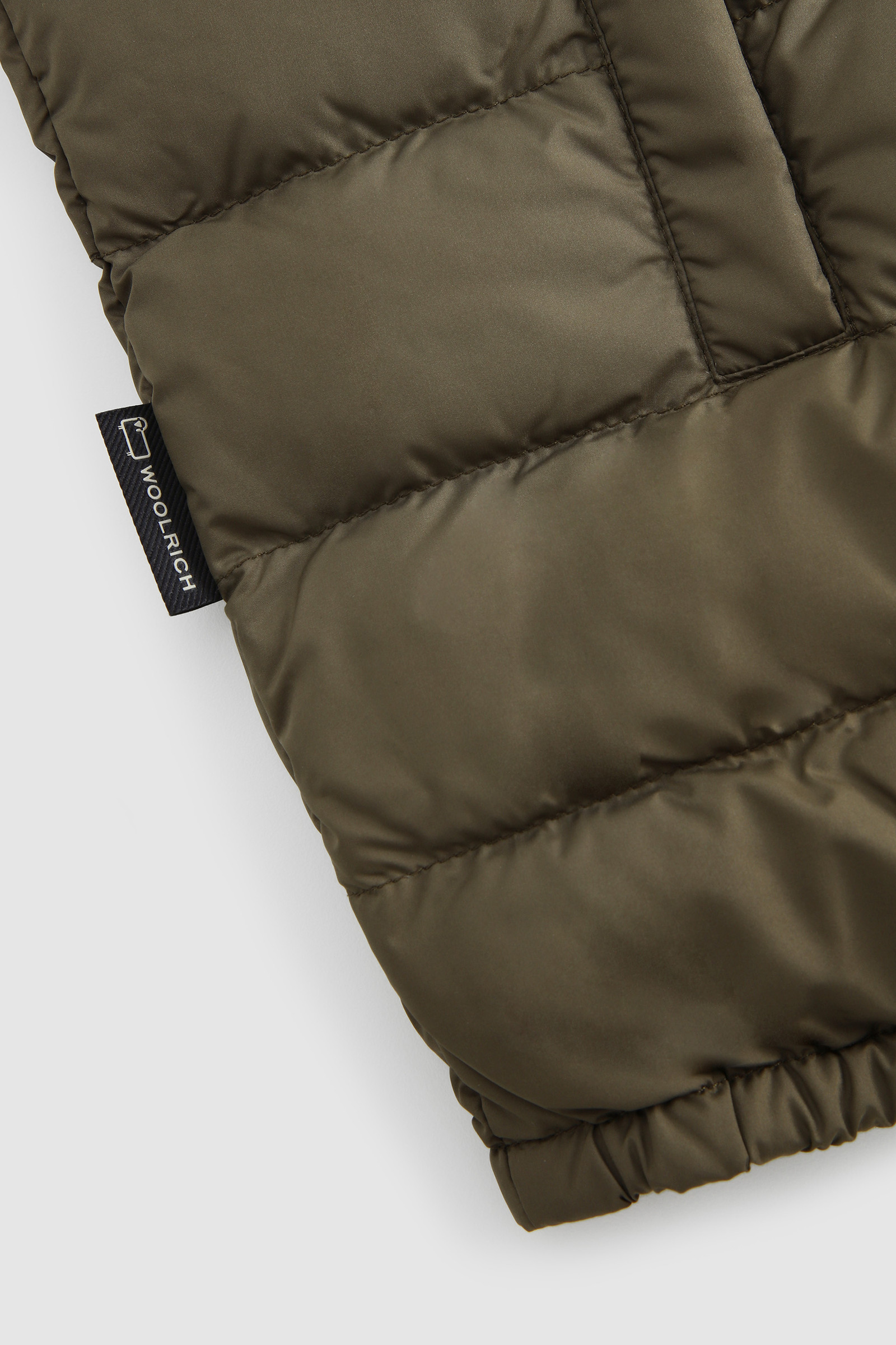 Gefütterte Trainingsjacke Sundance Grün photo 9 | Woolrich