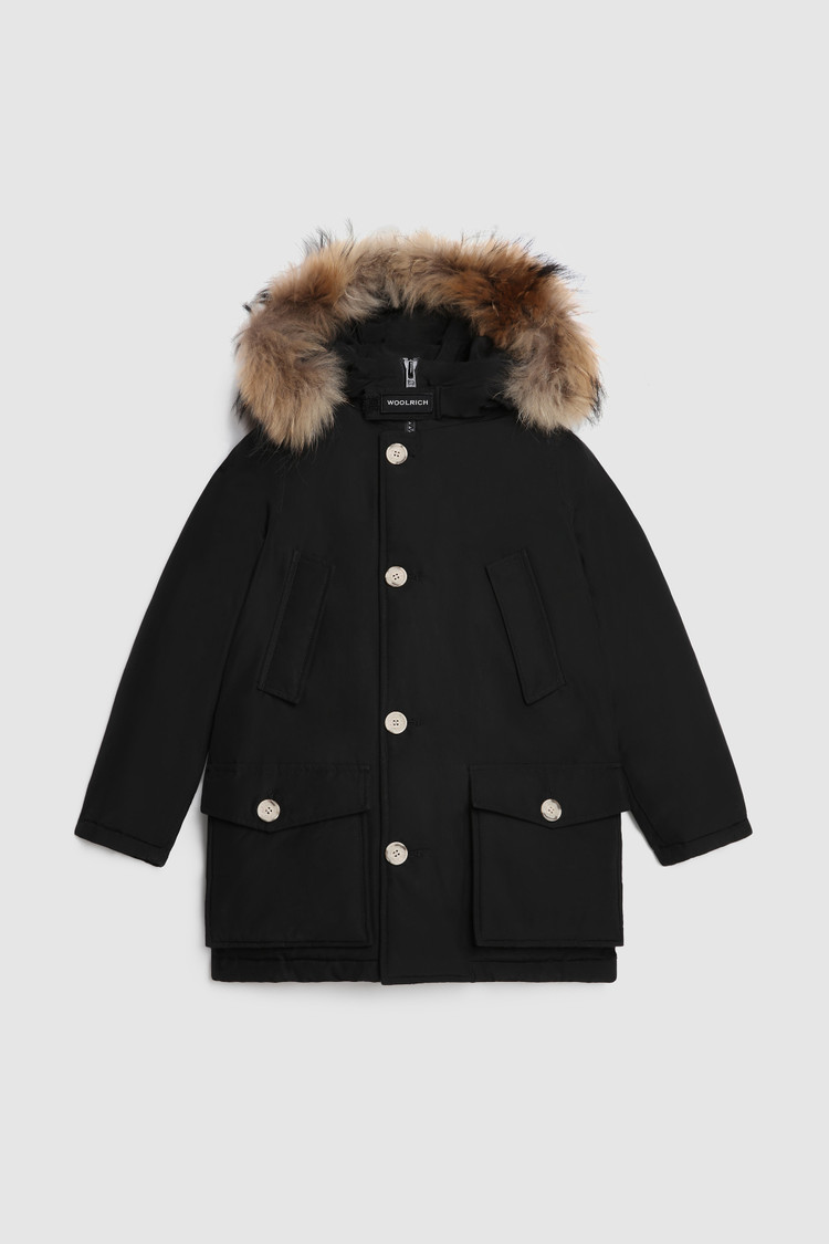 Arctic Parka voor jongens met afneembare bontrand