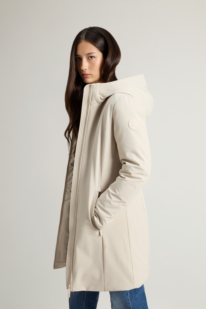 Firth Parka aus Tech Softshell Beige photo 4 | Woolrich