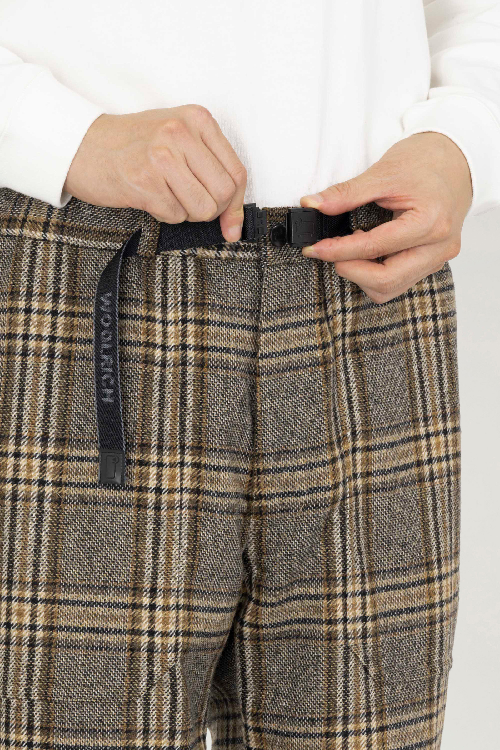 Bakkersbroek in gerecyclede wol blauw photo 4 | Woolrich