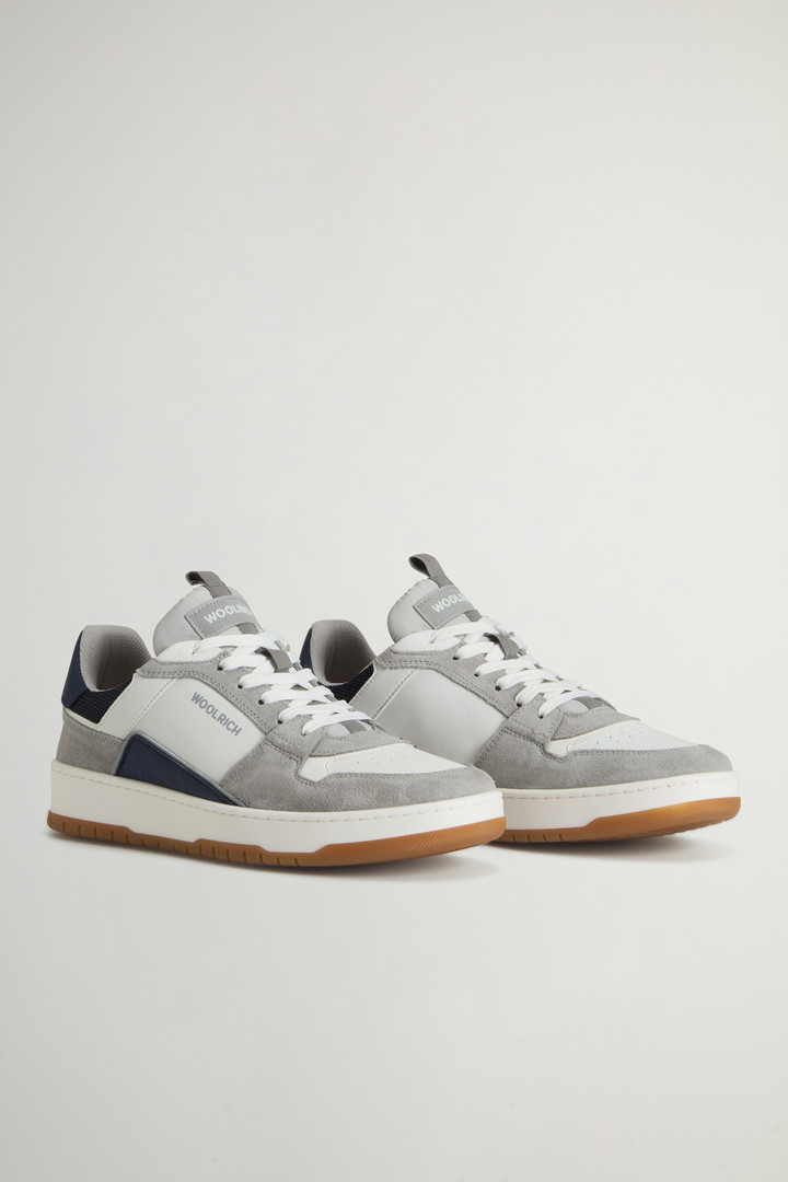 Classic Basketball Leather Sneakers Gray photo 2 | Woolrich