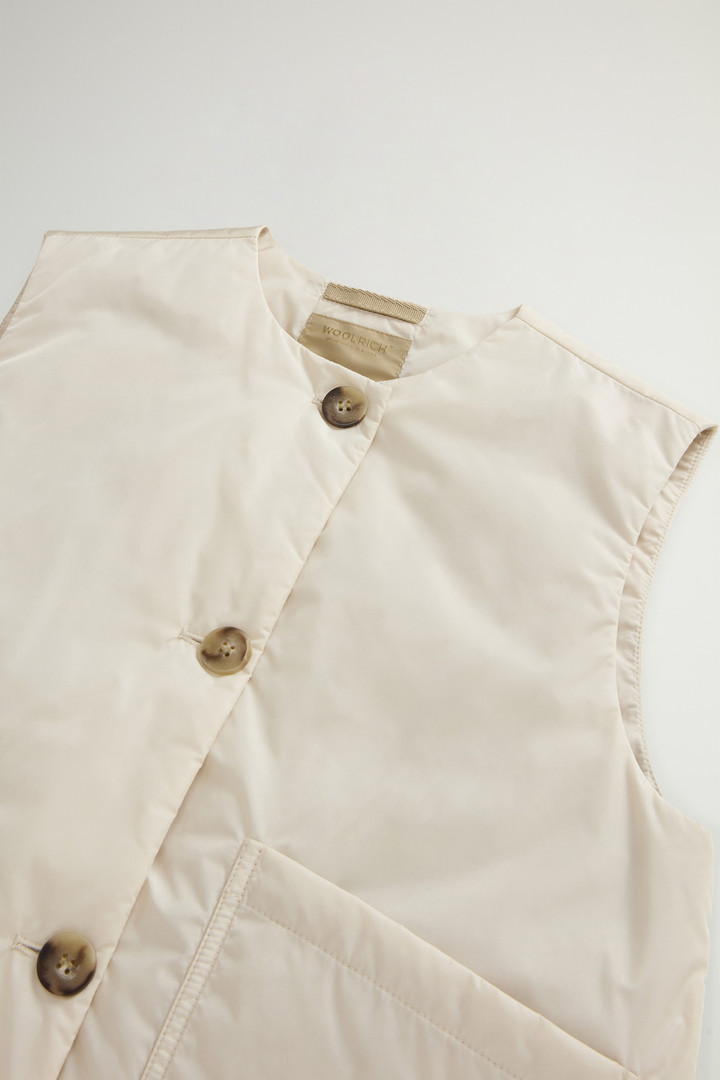 Crewneck Nylon Vest White photo 6 | Woolrich