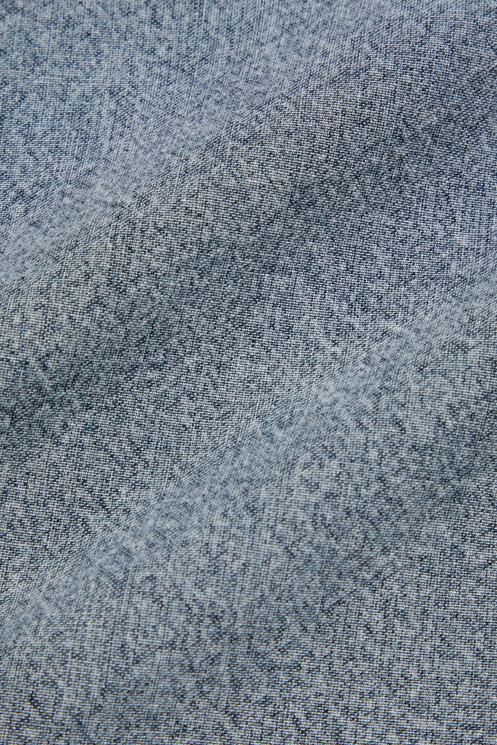 Pantalones cortos Carpenter de mezcla teñida en cuerda de nailon CORDURA y algodón Azul photo 2 | Woolrich