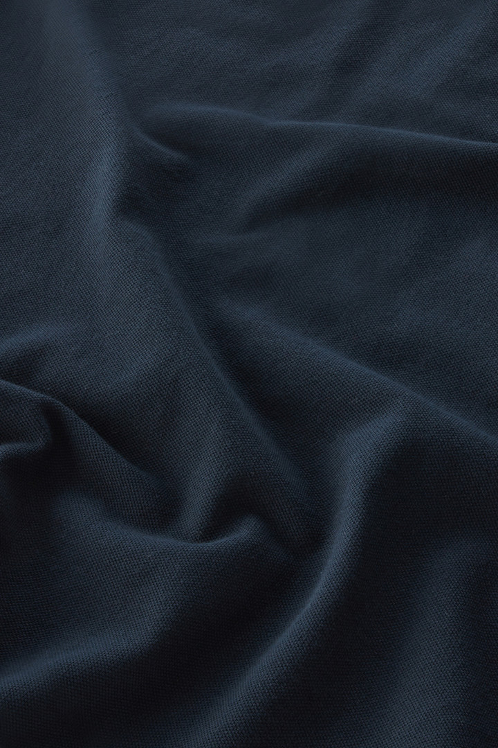Polo Monterey pour garçon en piqué de coton élastique Bleu photo 5 | Woolrich