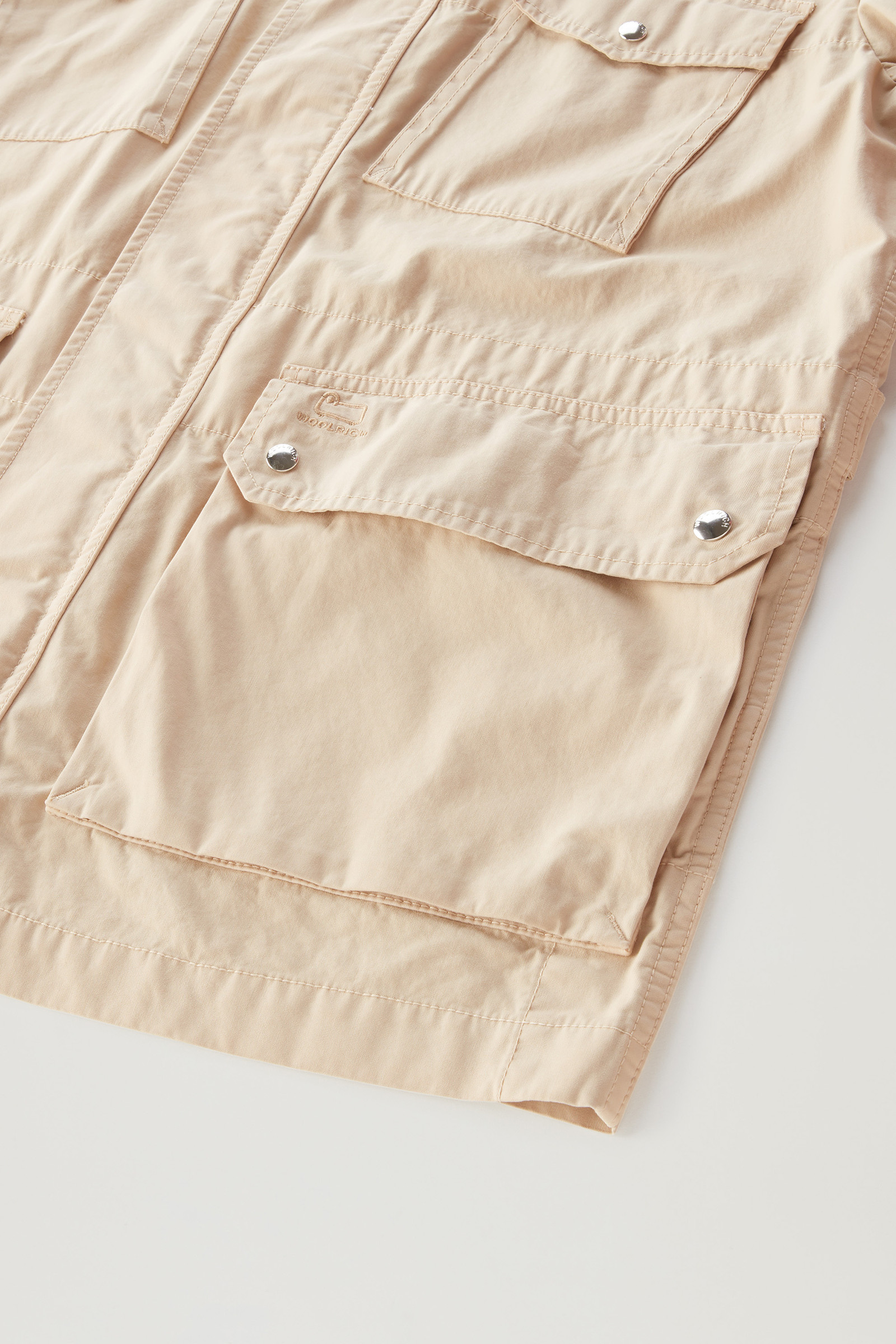 Giacca tinta in capo in puro cotone beige photo 8 | Woolrich