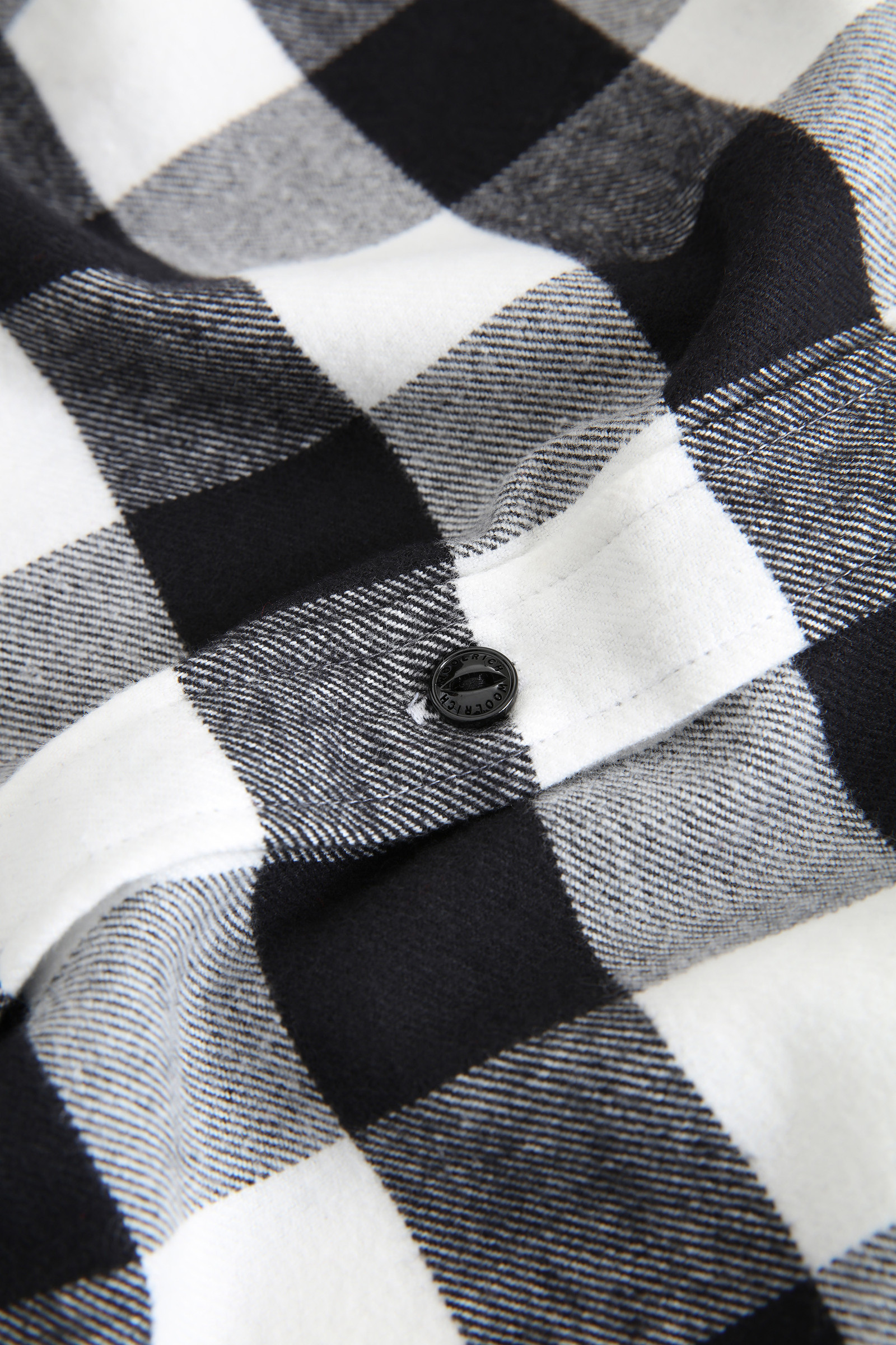 Pemberton Shirt with Buffalo Check Pattern White photo 8 | Woolrich