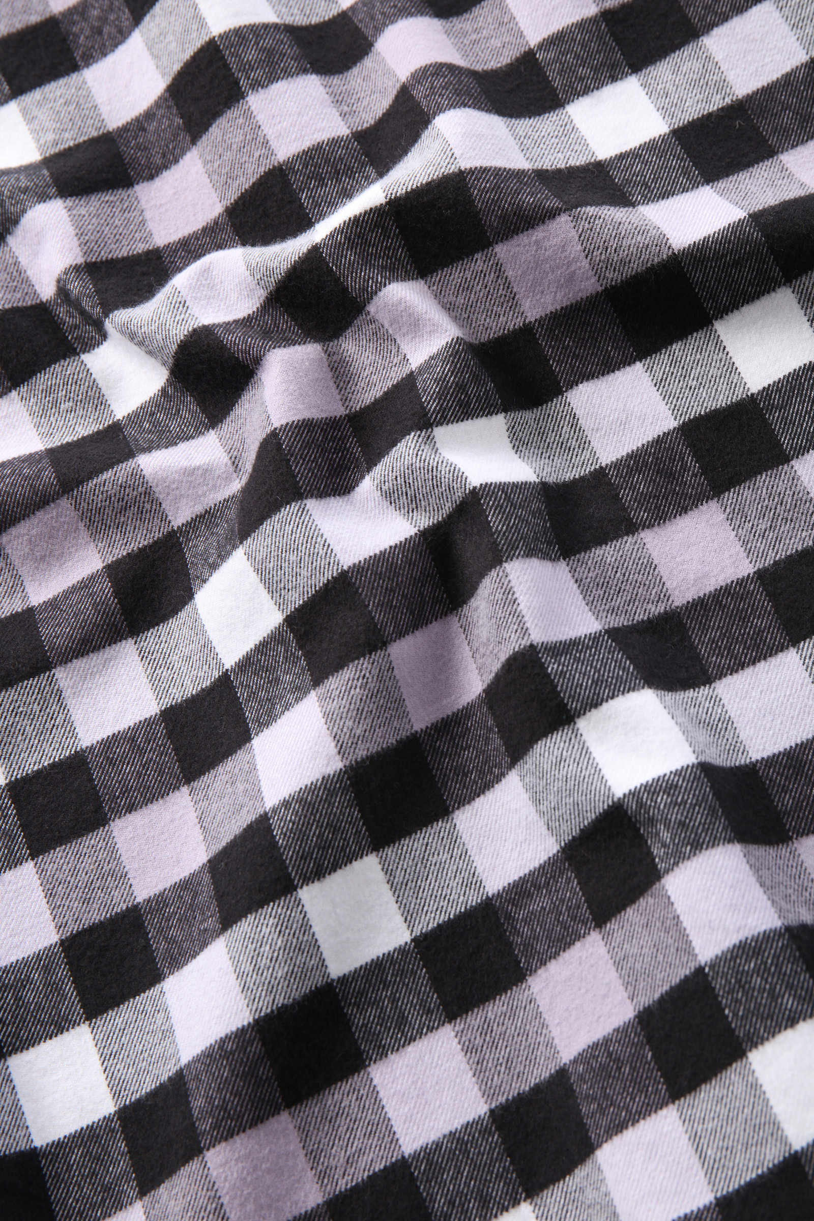 Women's Traditional Check Flannel Shirt Black | Woolrich USA