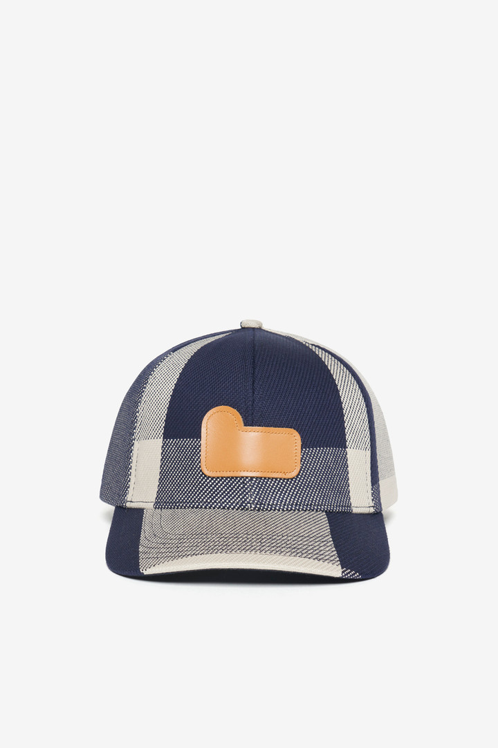 BUFFALO CHECK CAP Blue photo 1 | Woolrich