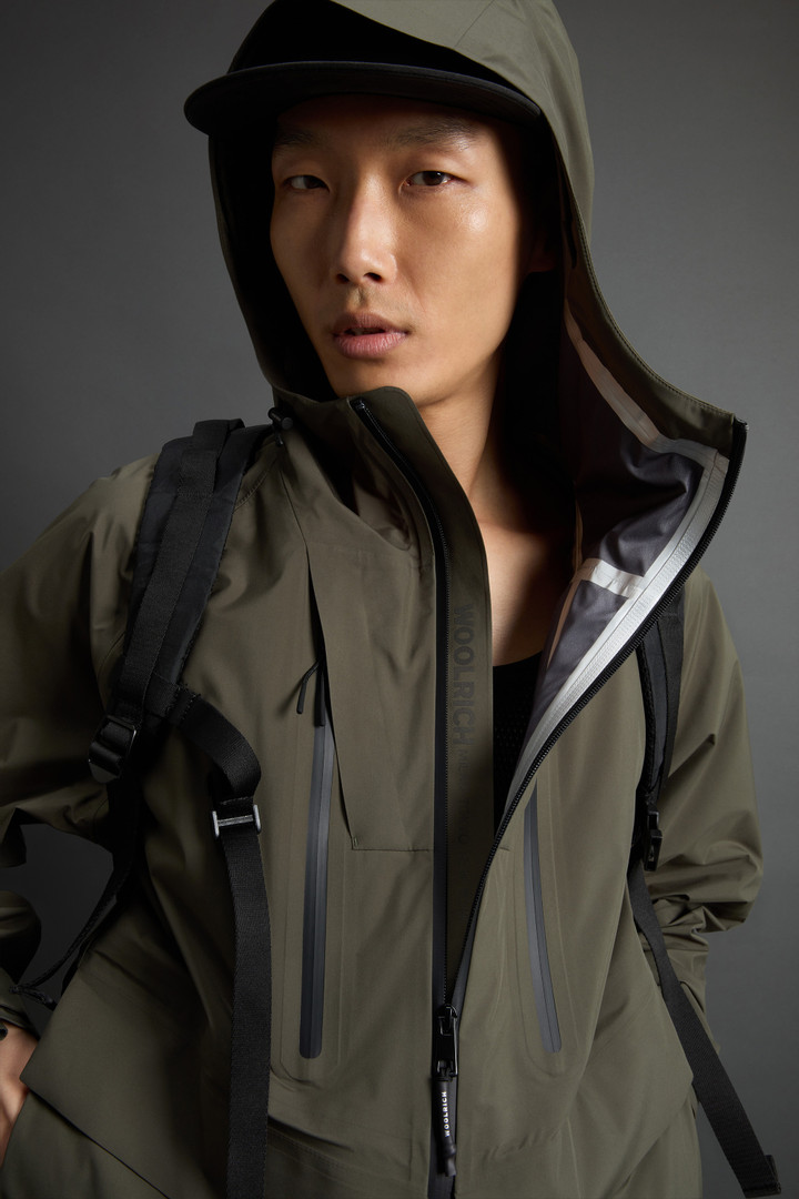 Jacke aus dreilagigem Stoff by Todd Snyder Grün photo 4 | Woolrich