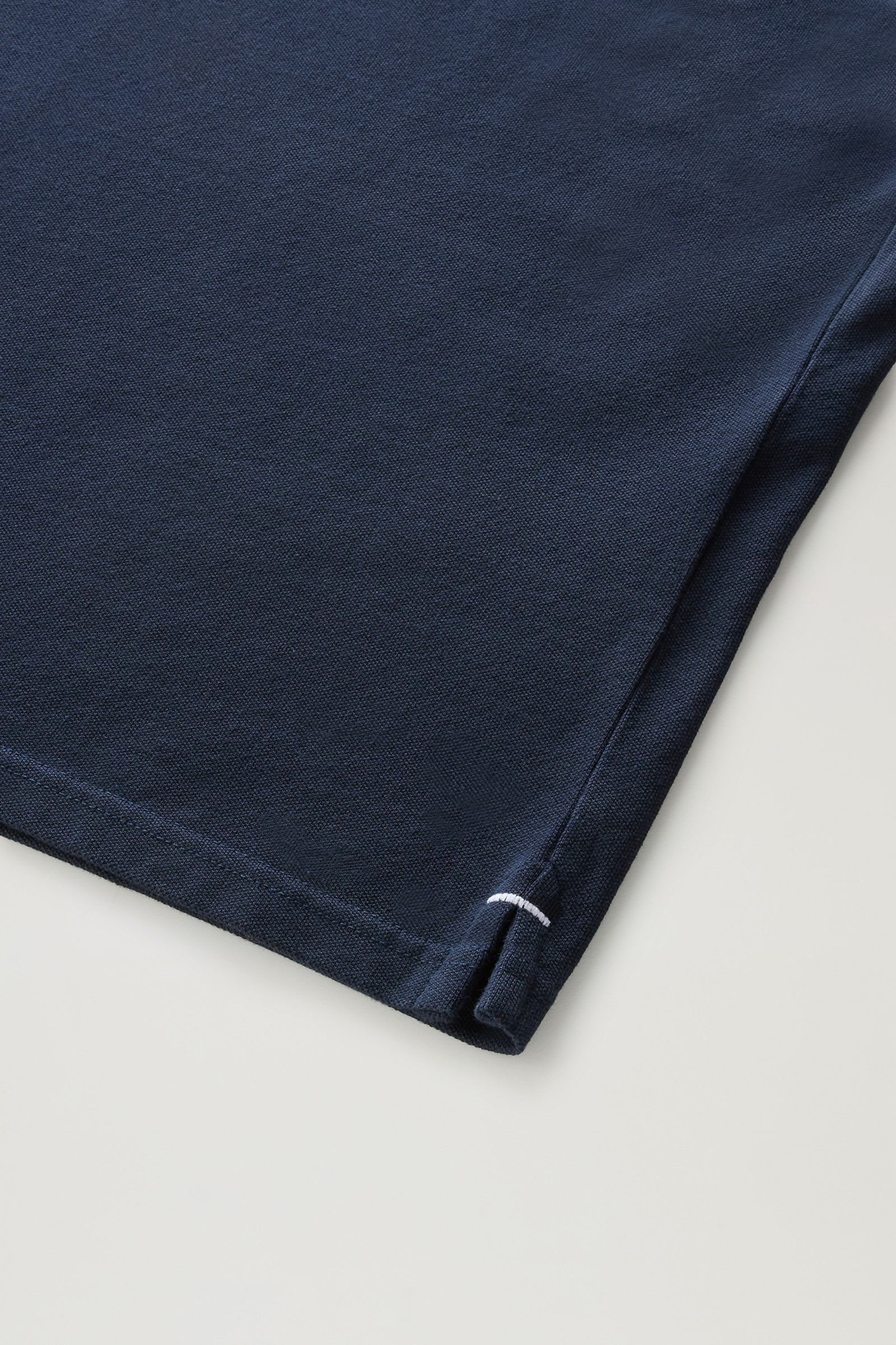 Polo Monterey en sergé de coton stretch bleu photo 8 | Woolrich
