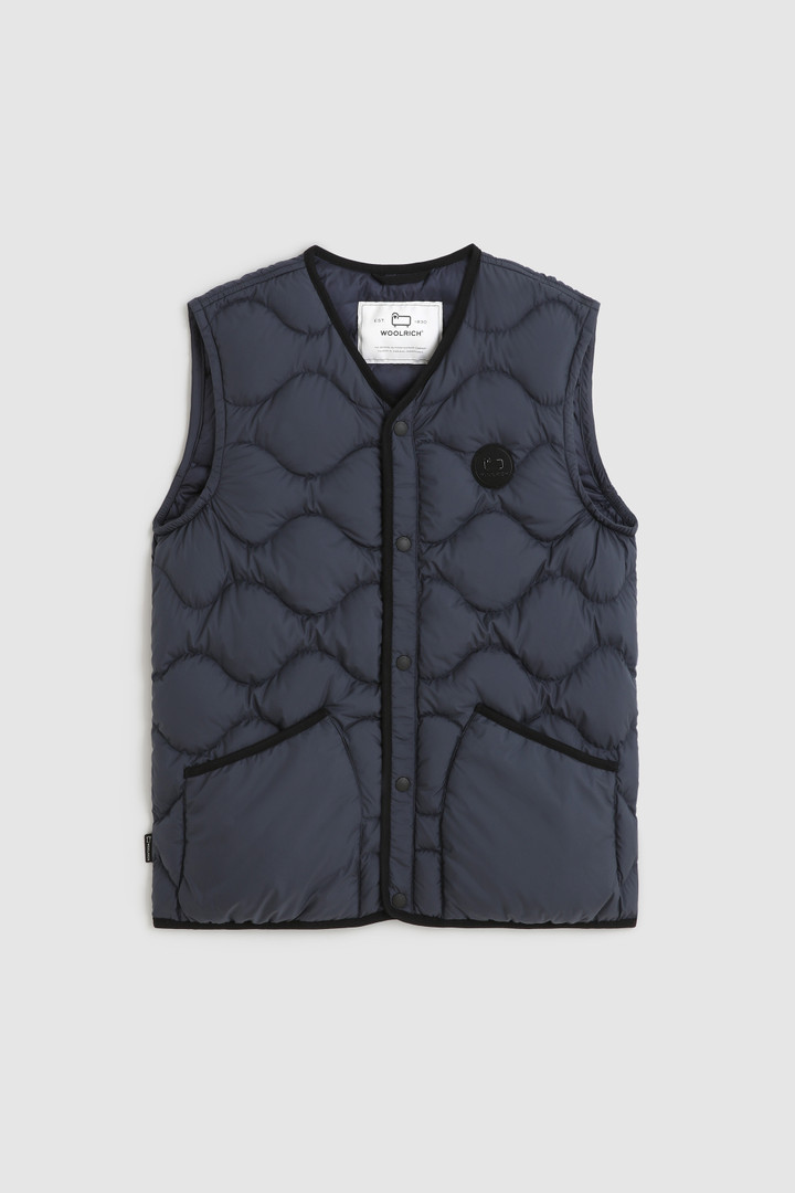 white quilted vest