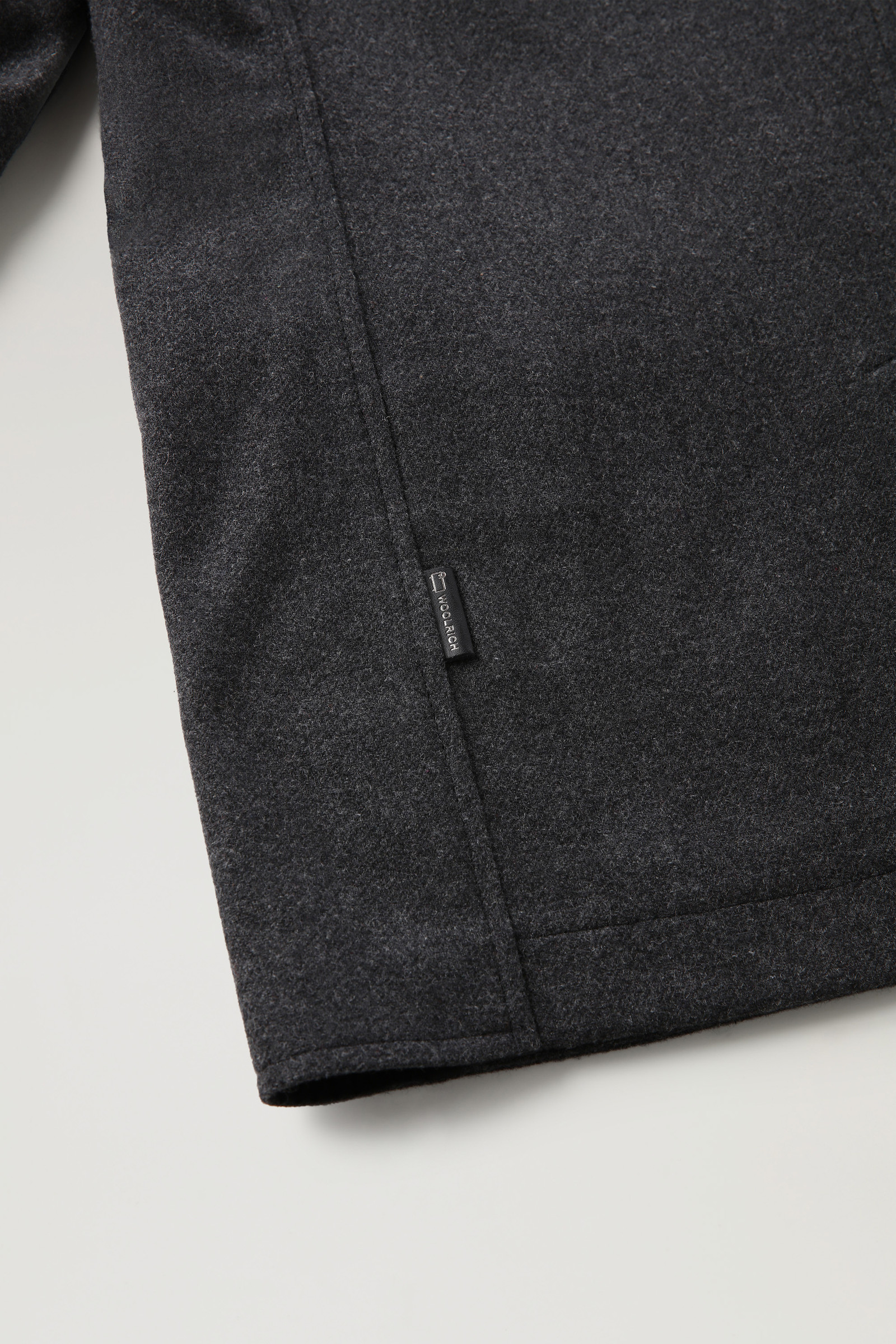 Upland-Blazer aus recycelter Wolle Schwarz photo 9 | Woolrich