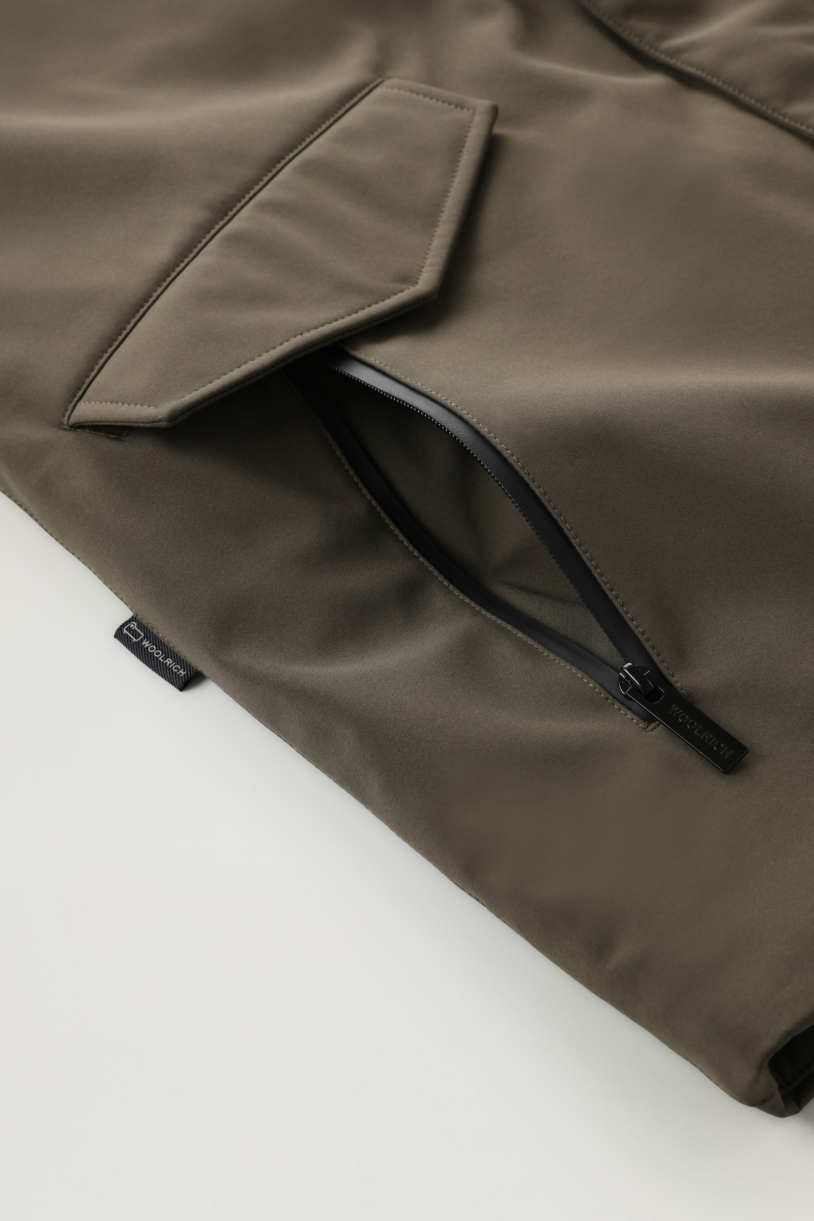 Barrow Mac Softshell Coat Green photo 8 | Woolrich