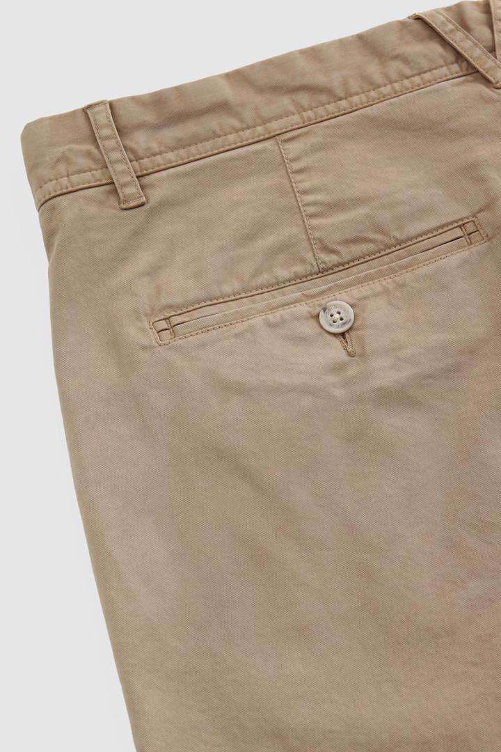 Garment-Dyed Chino Shorts Beige photo 7 | Woolrich