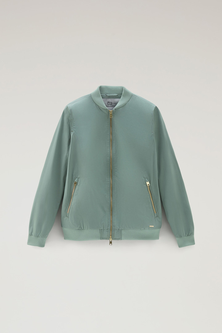 Charlotte Bomber in Urban Touch Green photo 5 | Woolrich