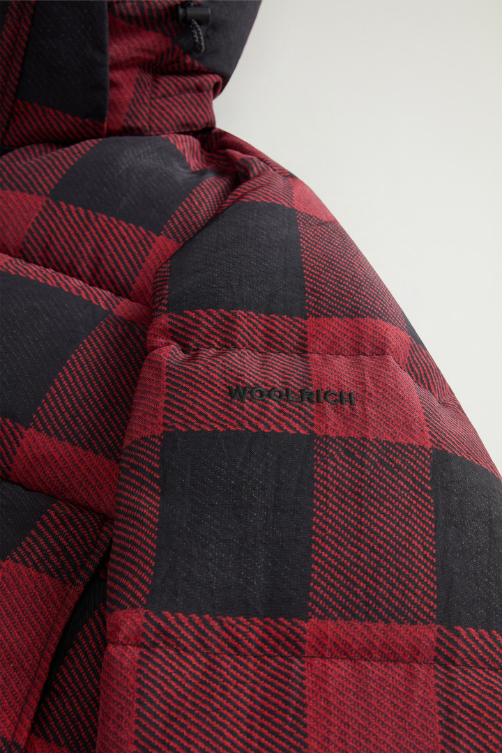 Short Check Parka in Olmetex Nylon by Todd Snyder Multicolor photo 11 | Woolrich