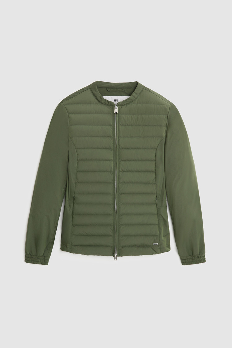 Violet quilted jacket