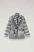 Melton Blue Stripe
