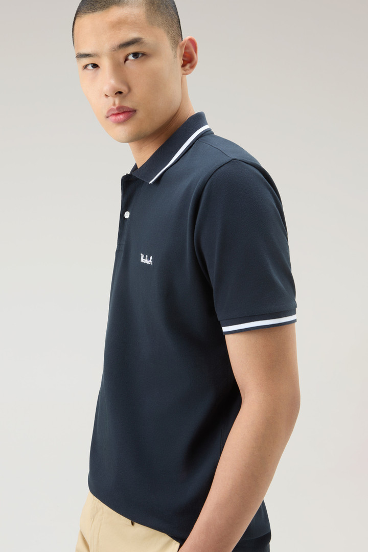 MONTEREY POLO Blue photo 4 | Woolrich