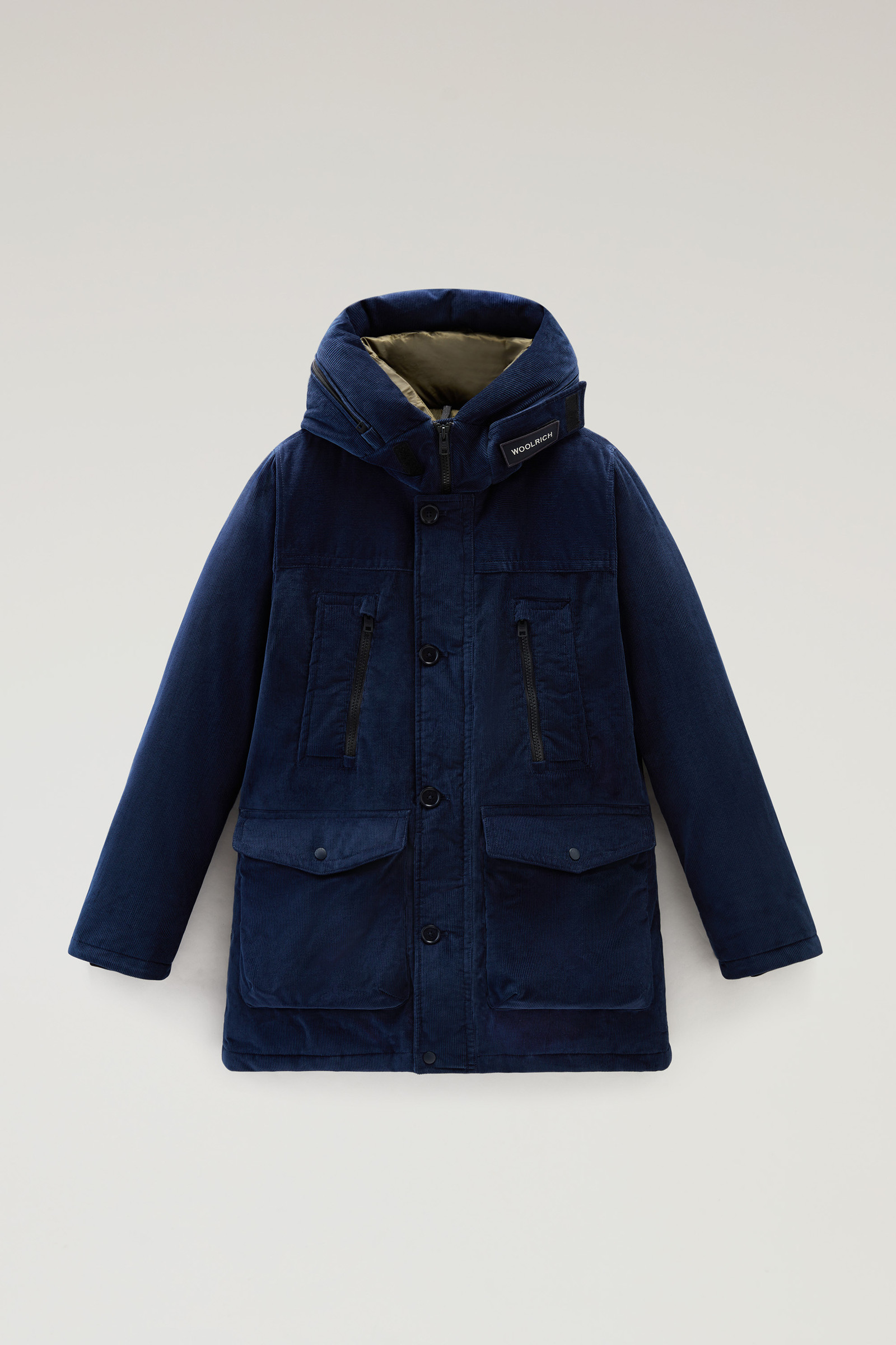 Corduroy Arctic Parka Evolution Blue photo 5 | Woolrich