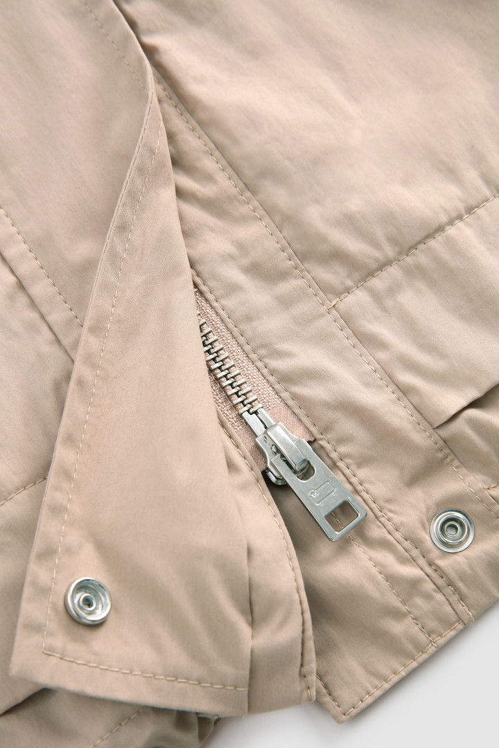 Kendall Jacket in Cotton Nylon Blend Beige photo 11 | Woolrich