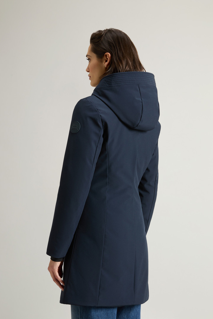 Firth Parka in Tech Softshell Blue photo 3 | Woolrich