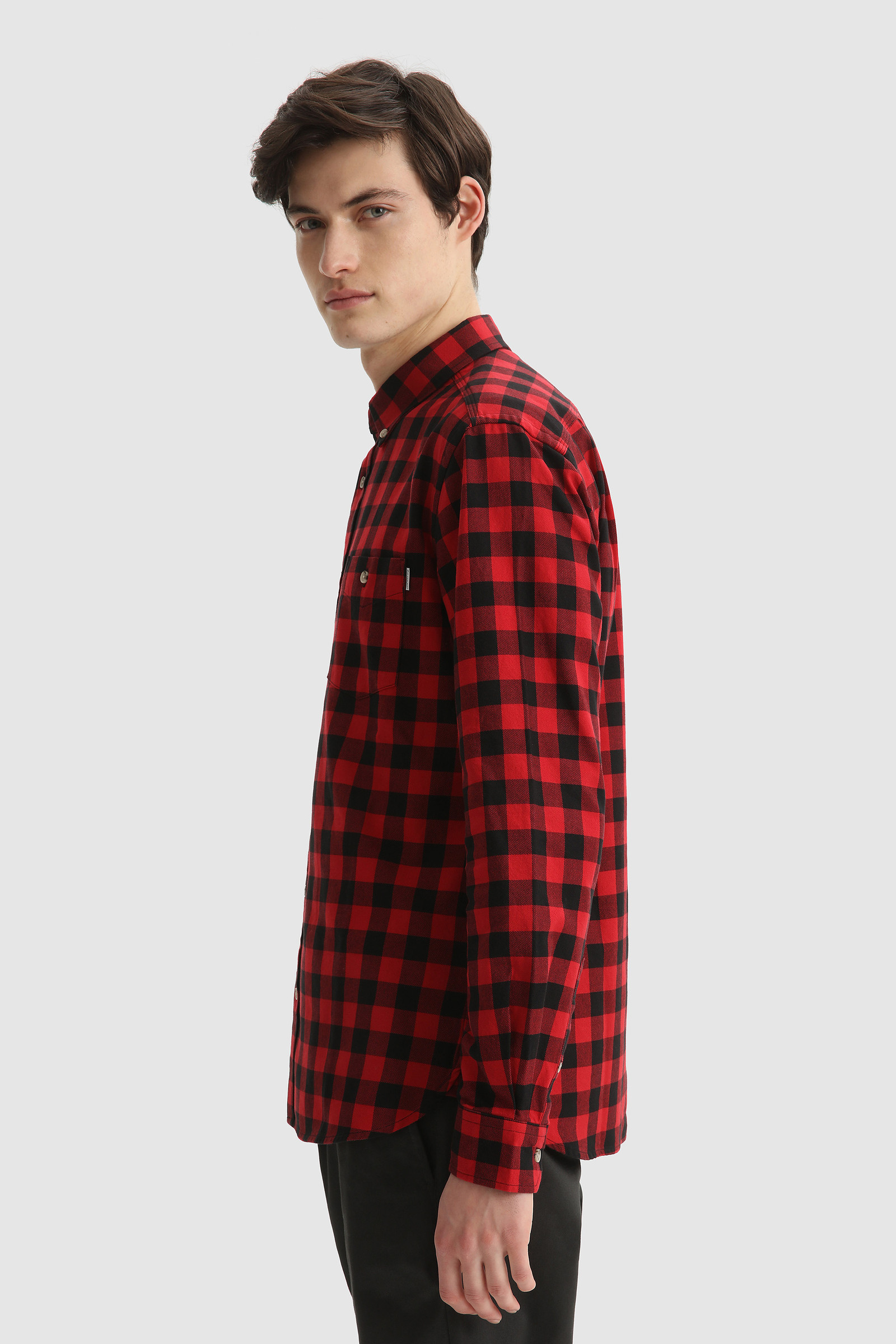 woolrich classic flannel shirt