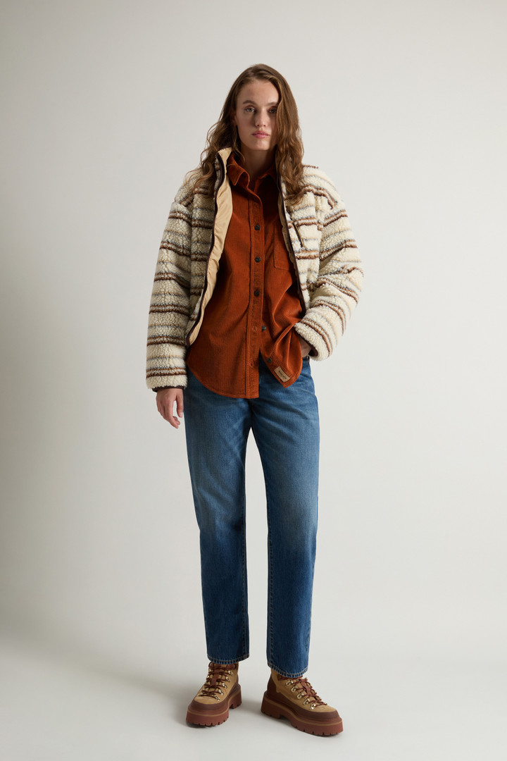 Garment-Dyed Corduroy Shirt Brown photo 2 | Woolrich