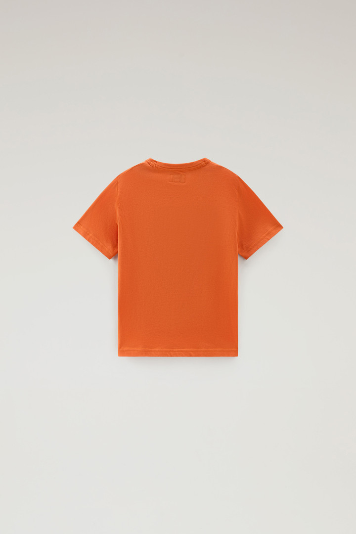GRAPHIC T-SHIRT Orange photo 2 | Woolrich