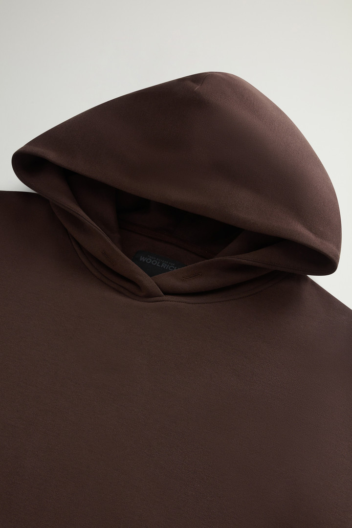 Wool-Blend Hoodie with Pouch Pocket by Todd Snyder Brown photo 6 | Woolrich