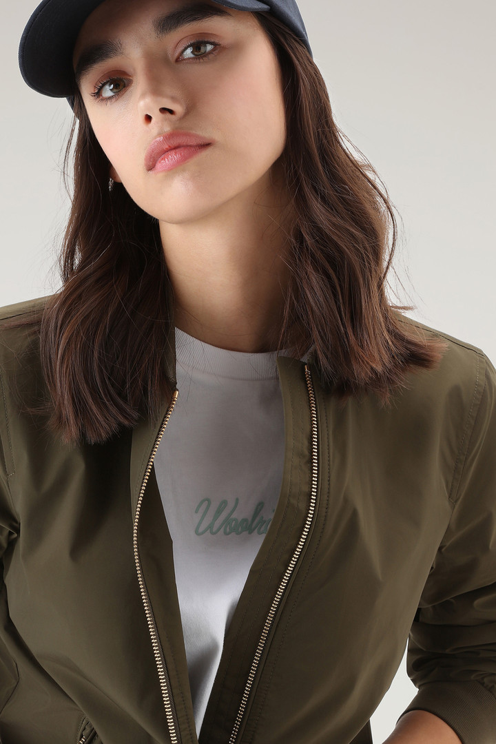 Bomber Charlotte in Urban Touch Verde photo 4 | Woolrich