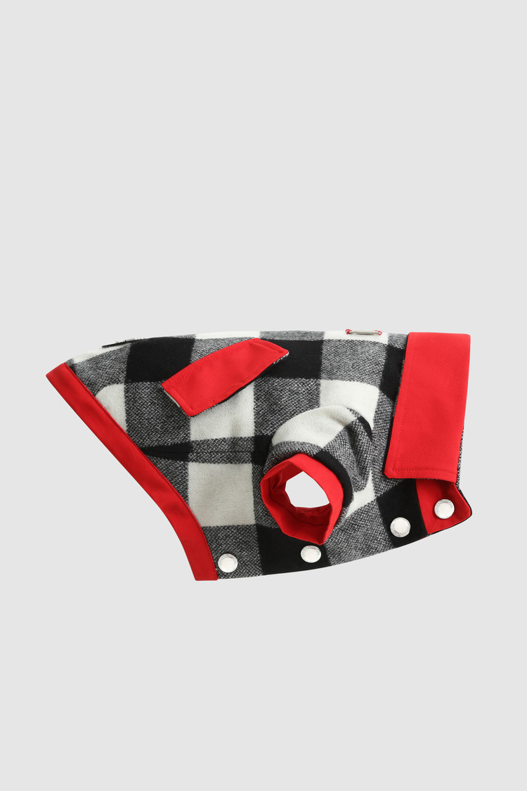 Maxi-camicia Buffalo Check per cani di piccola taglia Temellini/Woolrich