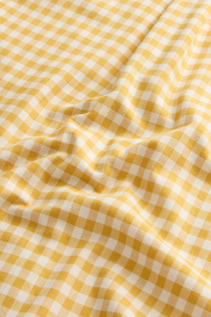 Flannel Shirt with Buffalo Check Pattern Yellow photo 9 | Woolrich