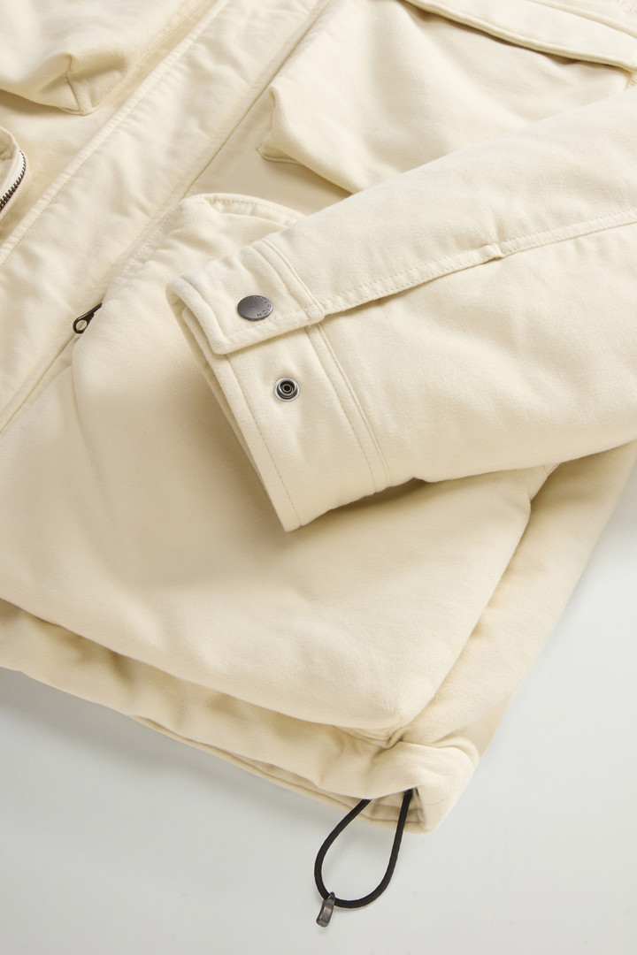 Veste en coton élastique by Todd Snyder Blanc photo 7 | Woolrich