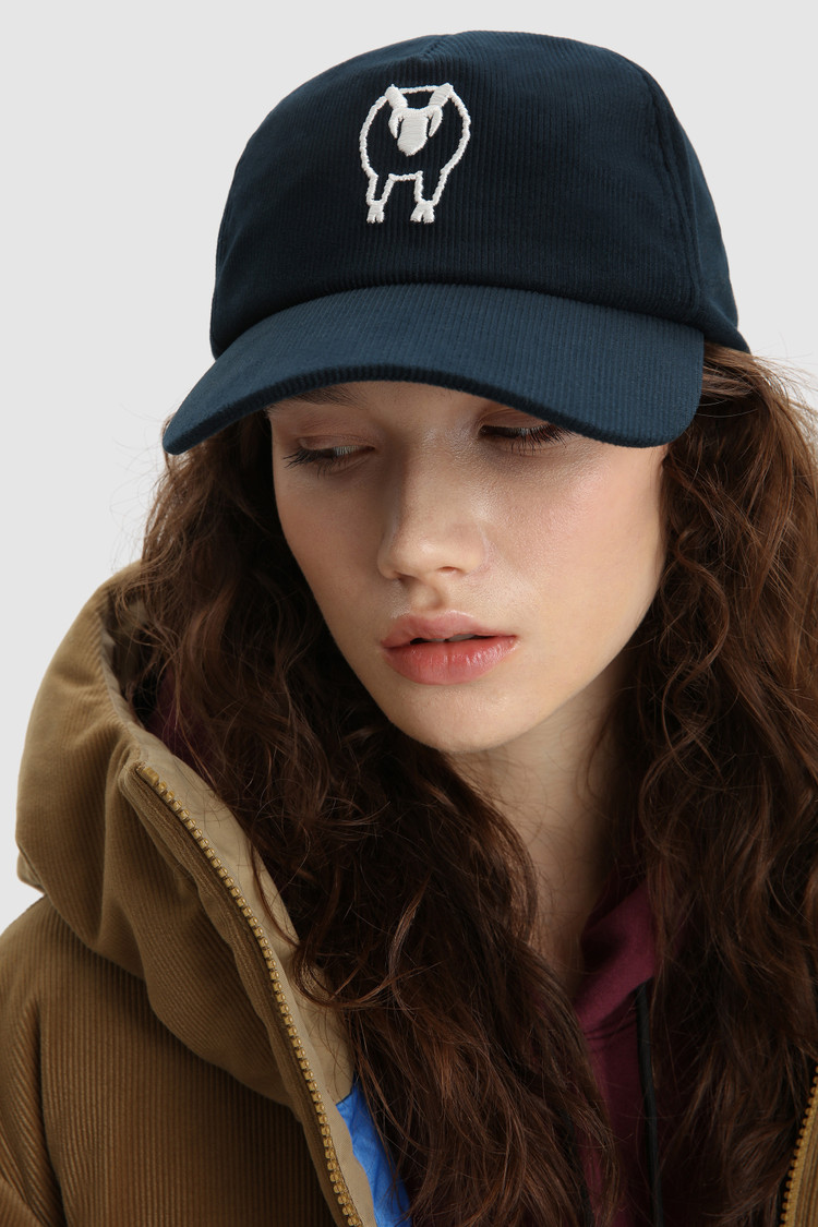 Corduroy cap