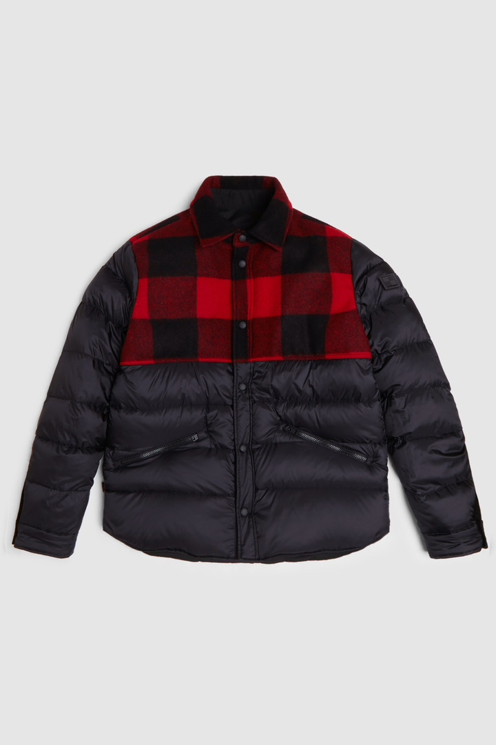 Rowland reversible jacket with shirt collar