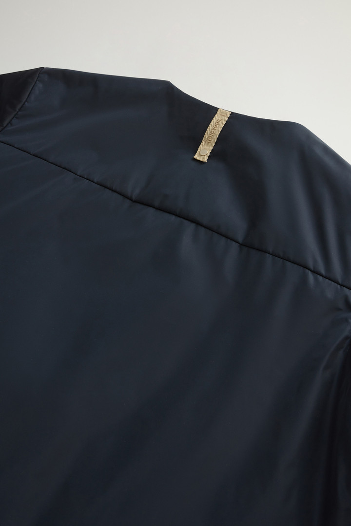 Crewneck Jacket in Nylon Blue photo 8 | Woolrich