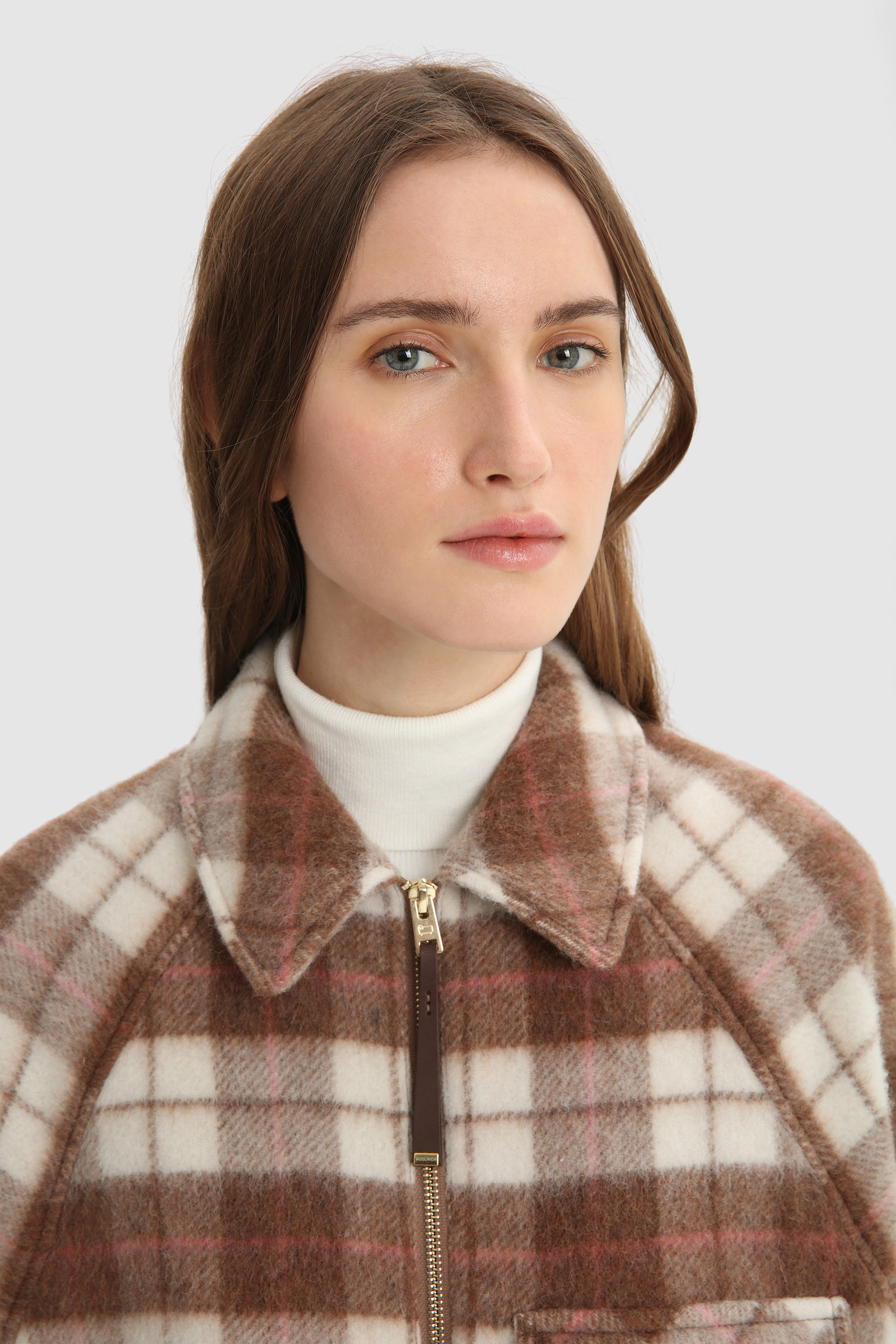 Cozy Wool Overshirt Brown photo 5 | Woolrich