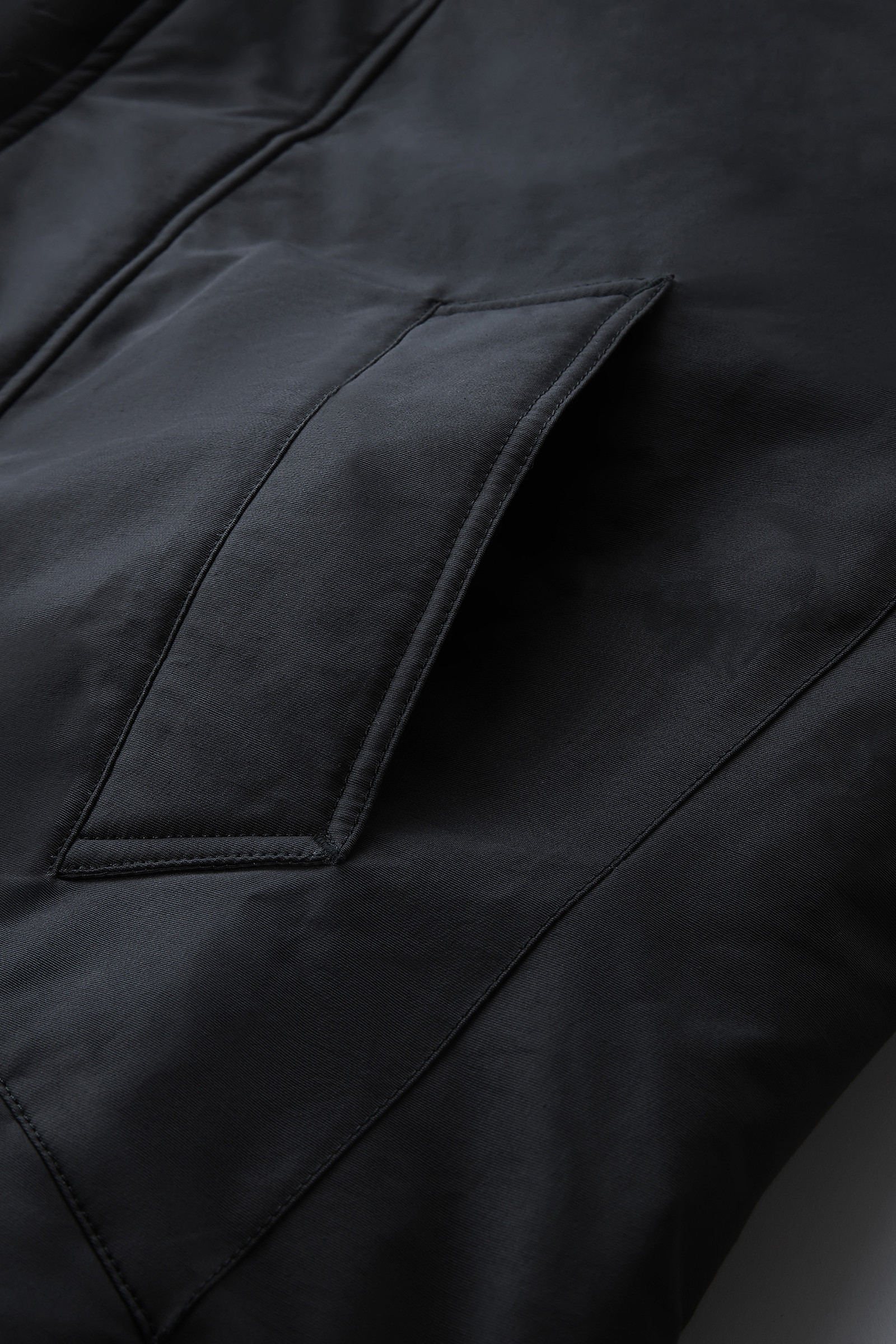 Polar Parka in Ramar Cloth with High Collar Blue photo 9 | Woolrich
