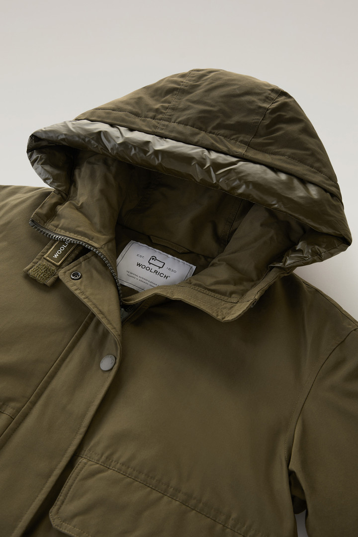 Arctic Bomber in Ramar Cloth Green photo 2 | Woolrich