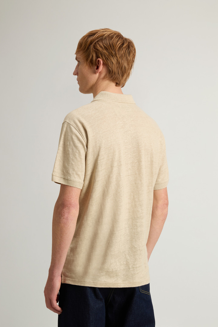 Polo de puro lino Beige photo 3 | Woolrich