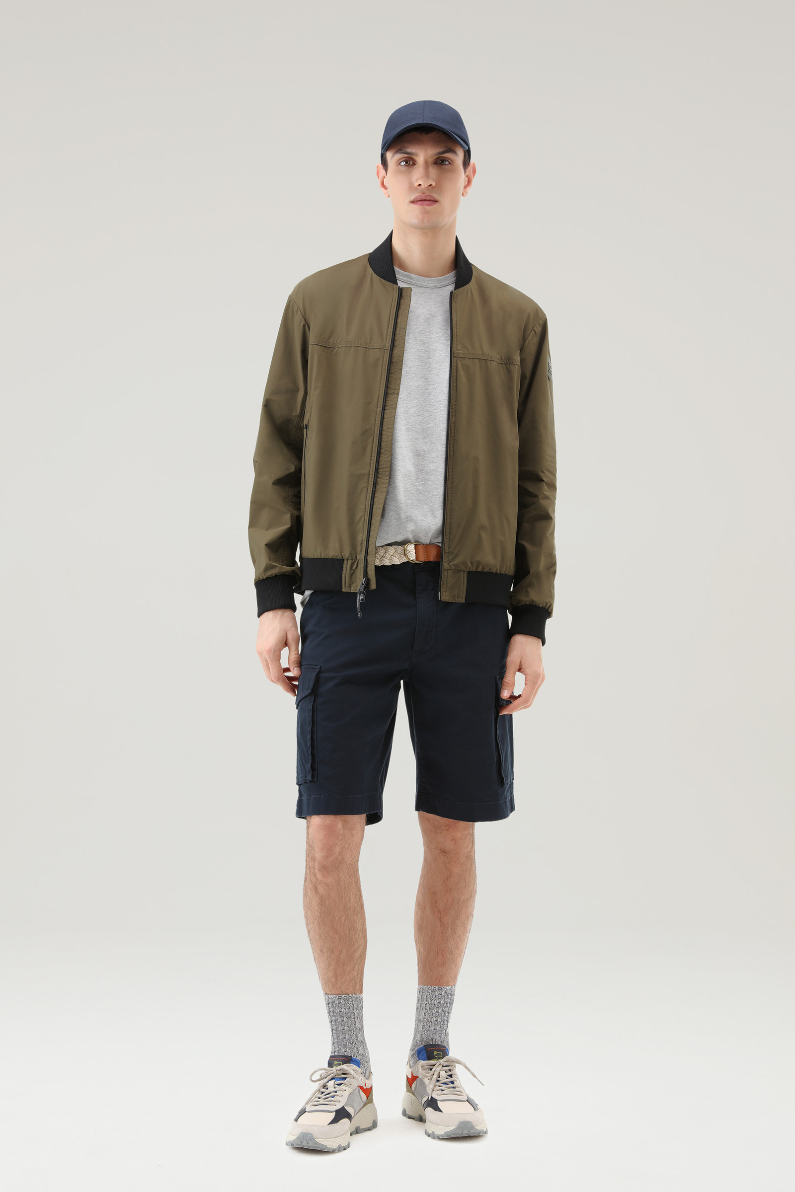 City Bomber in Urban Touch Green photo 2 | Woolrich
