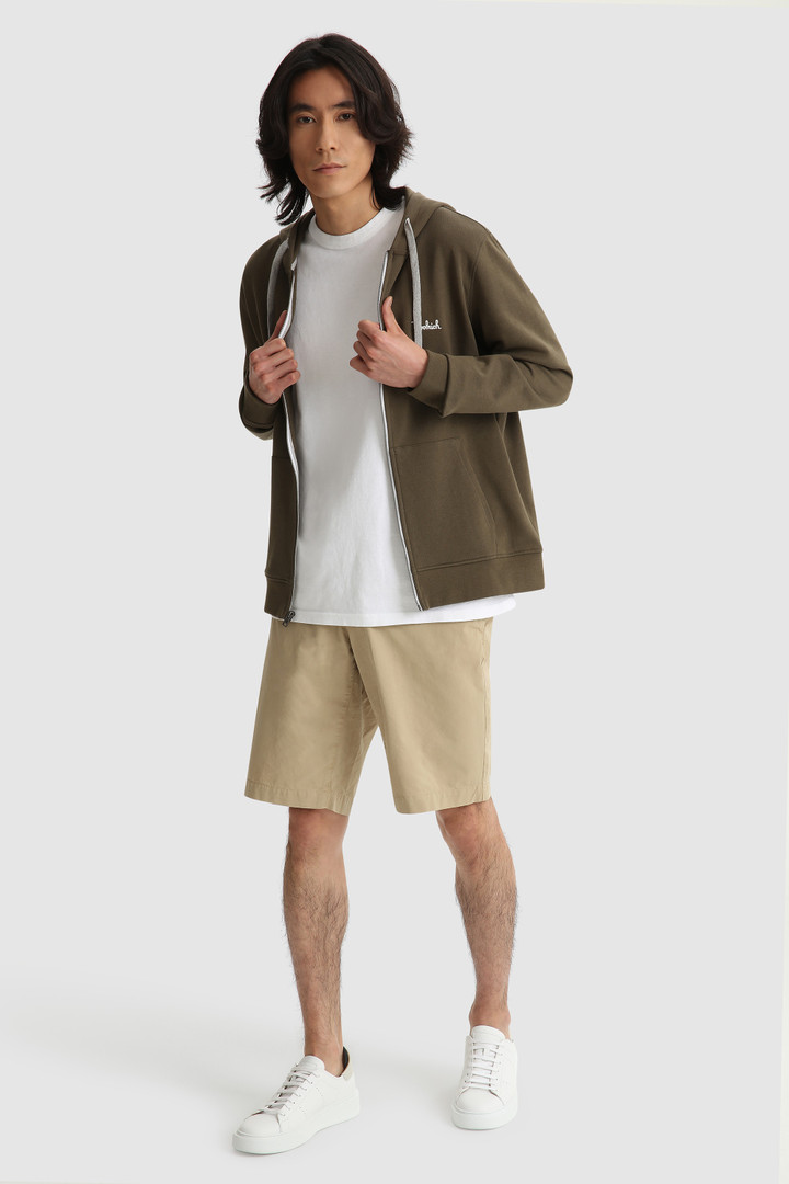 Essential full-zip hoodie