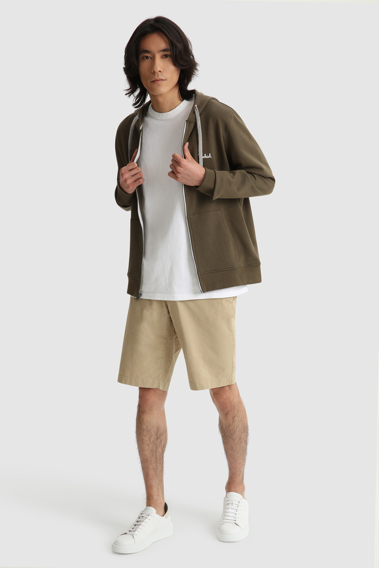 Essential full-zip hoodie