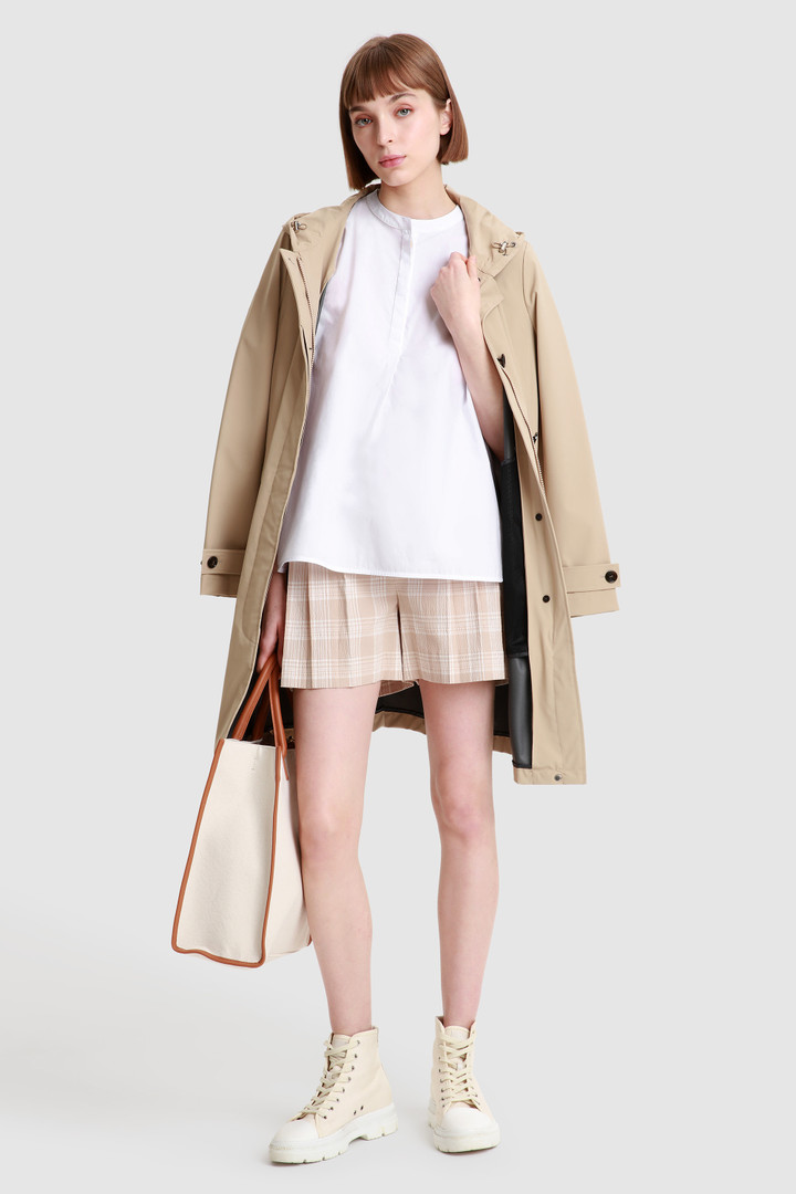 Cotton Poplin Shirt White photo 2 | Woolrich