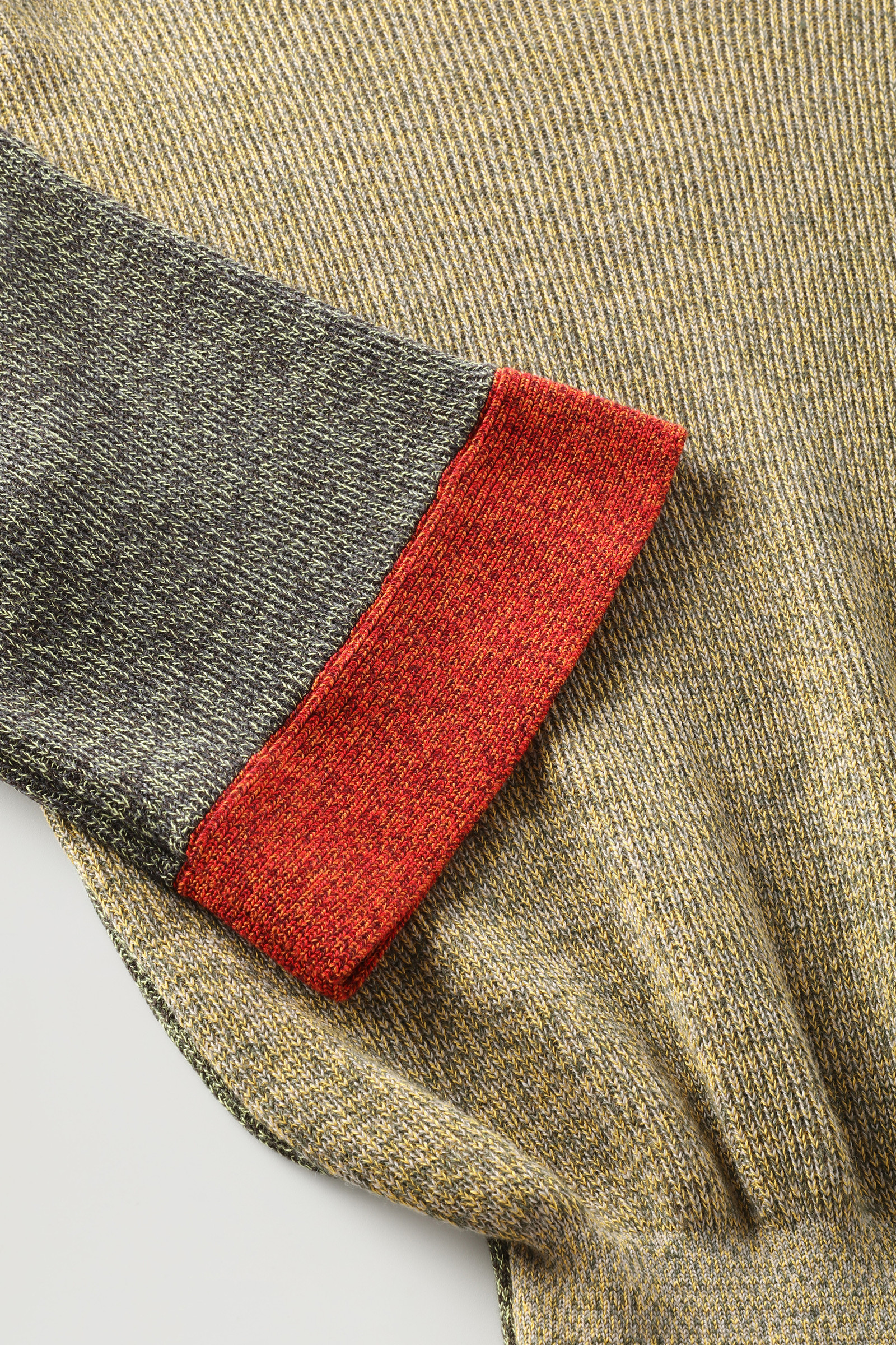 Color-block Ribbed Dress Khaki photo 7 | Woolrich