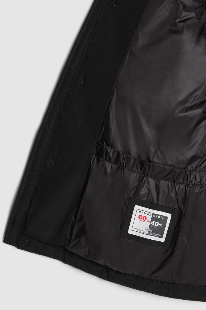 Wattierte Feldjacke Blizzard mit verdecktem Verschluss
